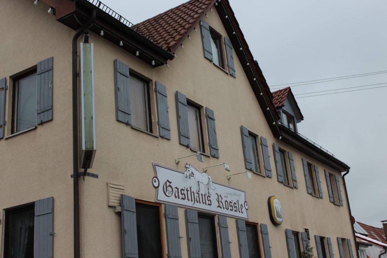 Gasthof Roessle Ochsenwang Bissingen an der Teck Dış mekan fotoğraf